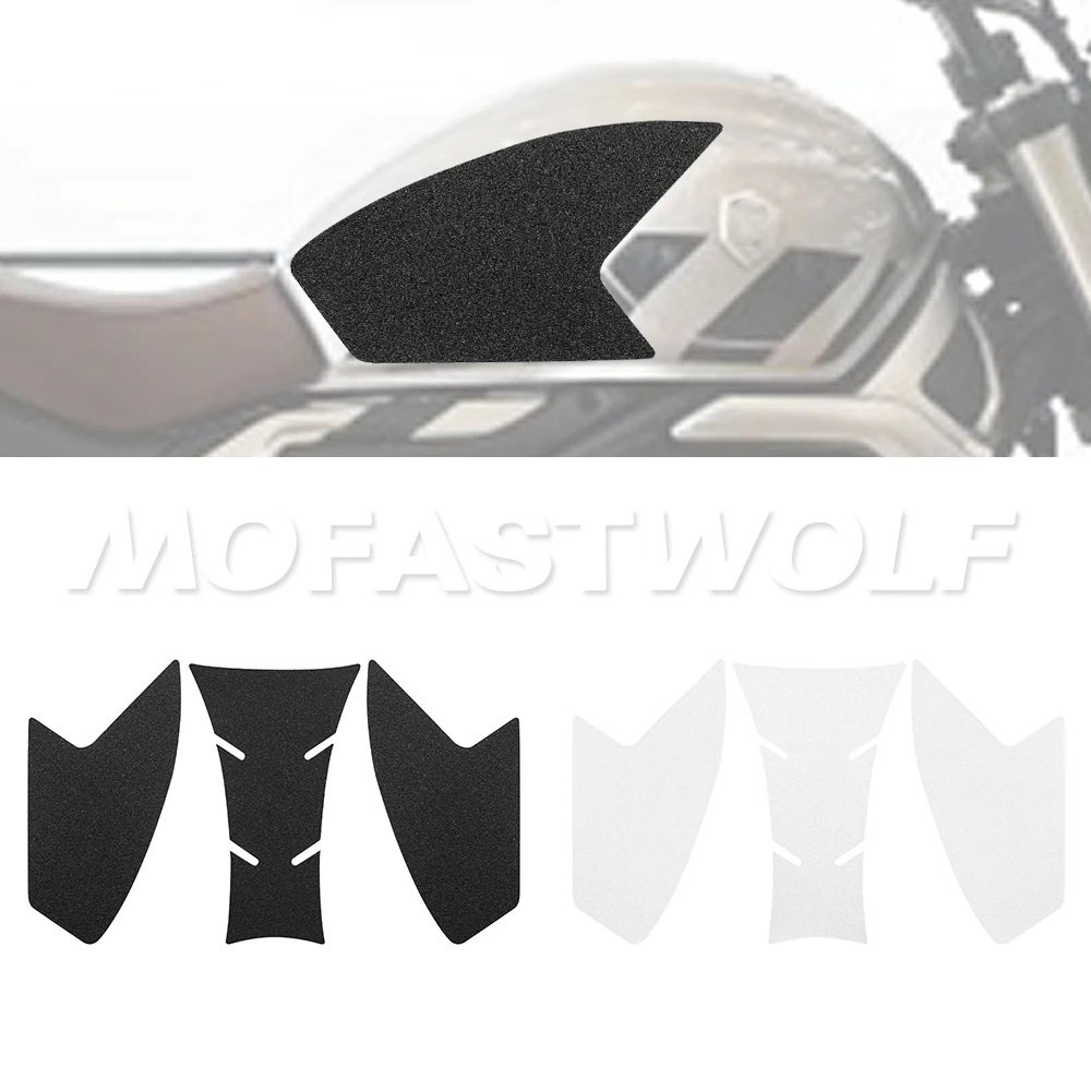 

Подходит для VOGE 500 AC, боковые наклейки на топливный бак, противоскользящая наклейка, защитная накладка, наклейки