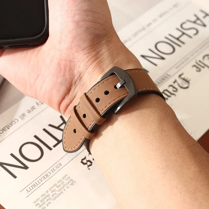 サムスンギャラクシーウォッチ用レザーウォッチストラップ、7ウルトラスマートウォッチバンド、ブレスレットベルト、ウルトラ、47mm、correaアクセサリー