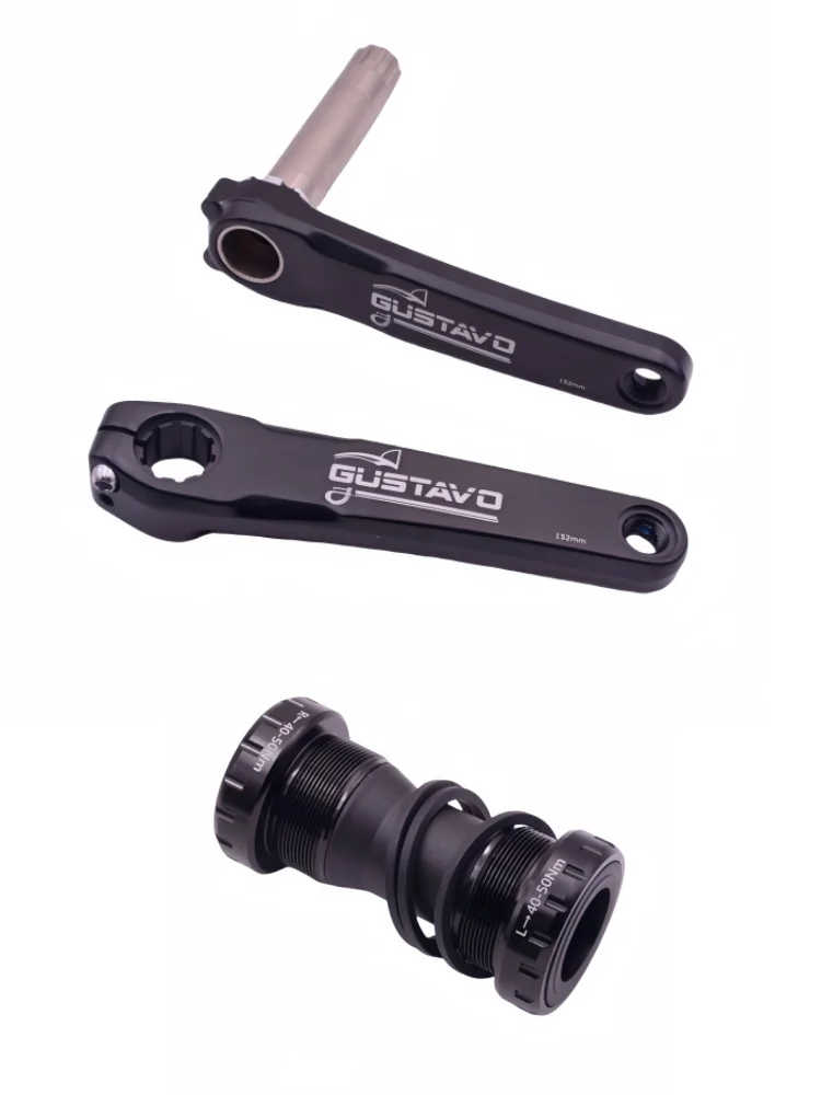 AliExpress GUSTAVO Children's Bicycle Crank For Direct Mount Crank Bicycle Crankset 135 140 152 160MM Cycling Parts
