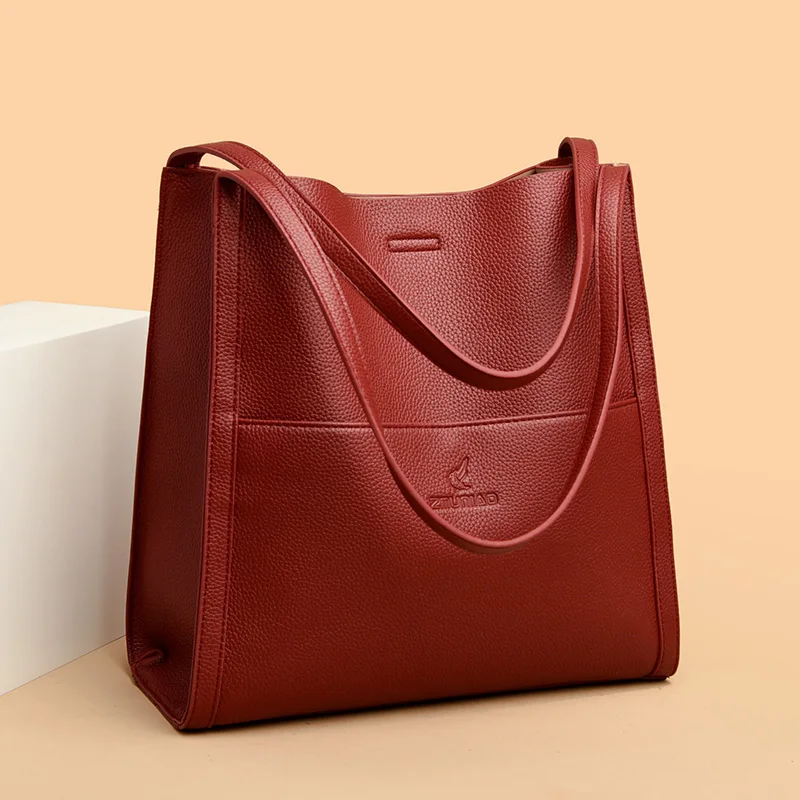 Bolsos De cuero suave para mujer, bandoleras cruzadas de alta calidad, diseñador famoso informal de bolso de mano, novedad de 2023