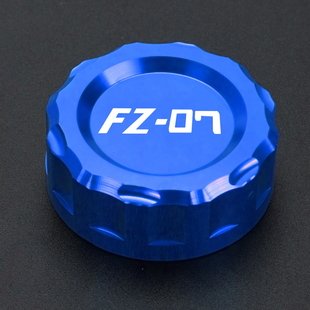 لياماها FZ-07 FZ07 FZ 07 2013 2014 2015 2016 دراجة نارية الملحقات CNC الخلفية سائل الفرامل خزان غطاء اسطوانة غطاء الألومنيوم