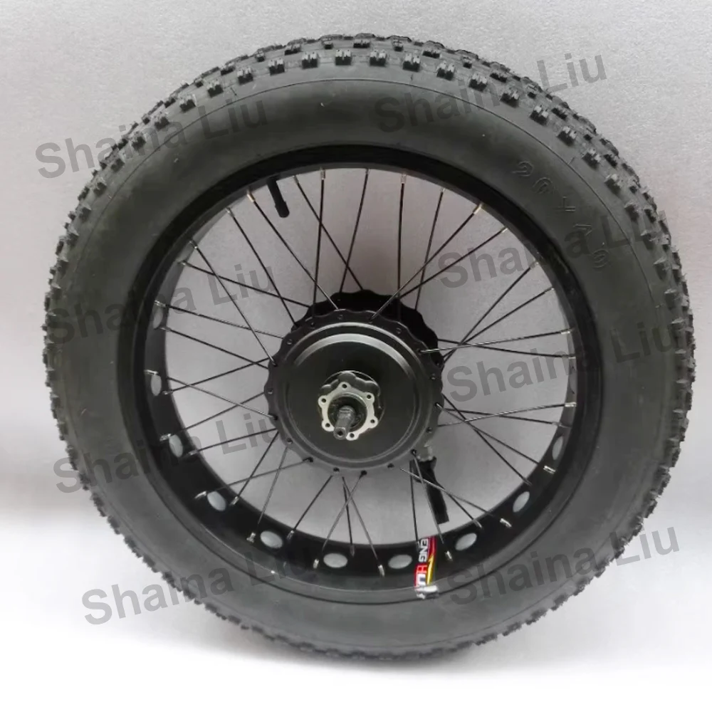 DGWZ 20-дюймовый толстый 20x4,0 шины с бесщеточным редуктором 48 В 52 В 750 Вт 1000 Вт электрический задний мотор-концентратор