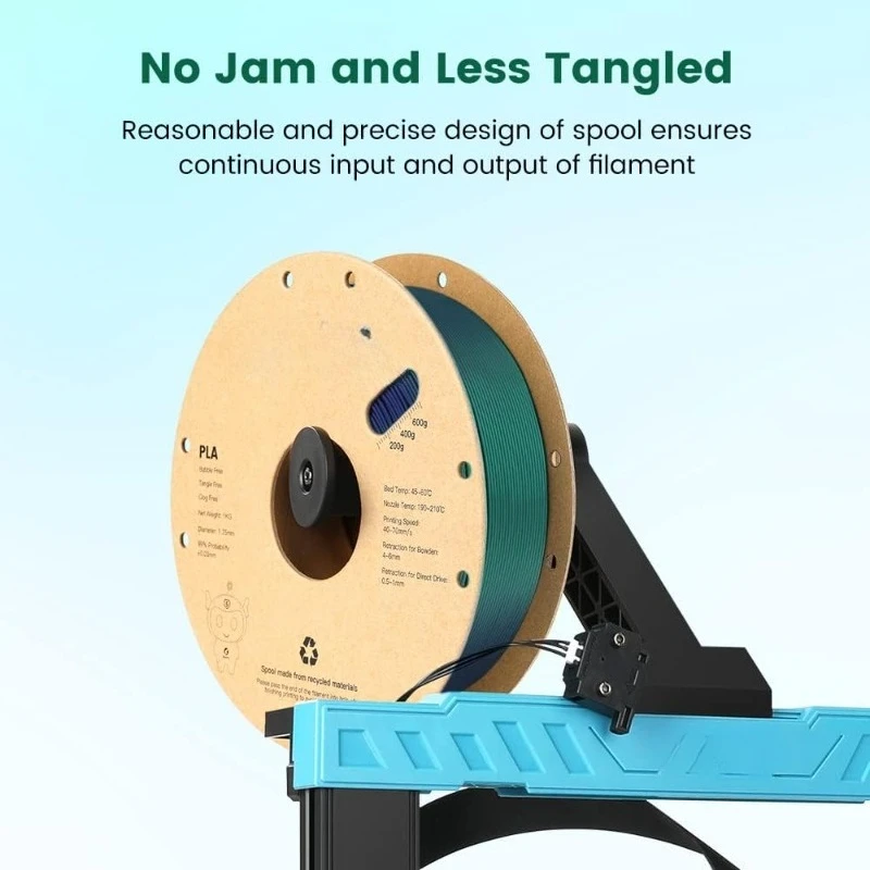 

SH01 Filament Dryer & Tri-Color Silk PLA Filament Bronze Purple Green 1kg