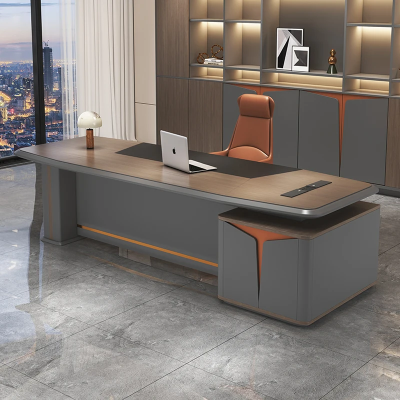 Electric Office Desk Modern Conference Workbench Laptop Wall Desk Electric Coffee Console Drafting Scrivania Gaming Furniture