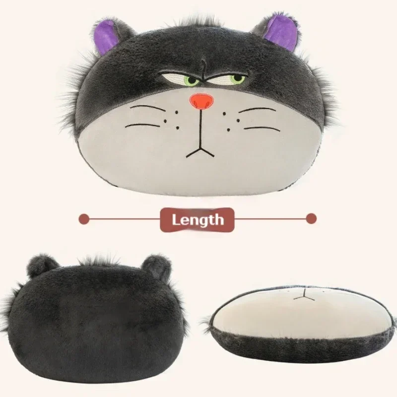 Disney Lucifer Cat Plush Doll Cartoon Toys Throw Pillow Set Sofa Back Cushion Bedroom Decoration Kids Christmas Brithday Gifts