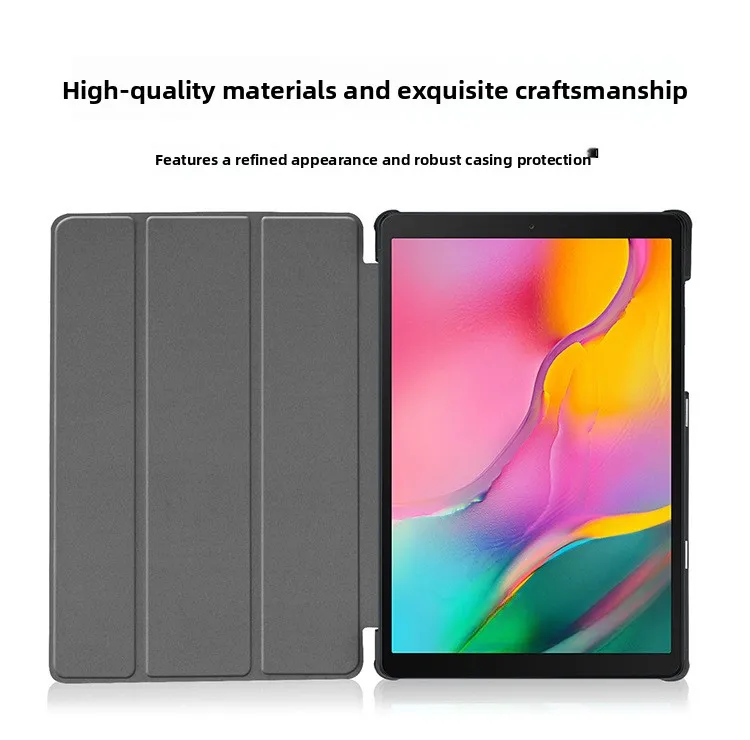 Für Galaxy TAB 9,7 Zoll T810 Tablet – Schutzhülle T815 Tablet-Lederhülle mit Polsterung – Detail 4