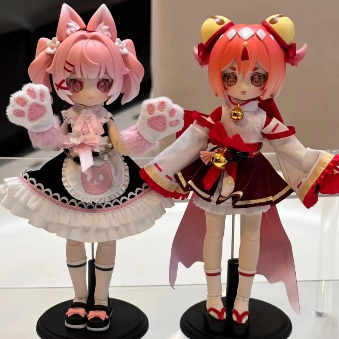 

В наличии: Коллекционные шарнирные фигурки BJD Sakura Park 1/12 серии Start Again в слепых коробках, милые аниме-фигурки, модельные игрушки