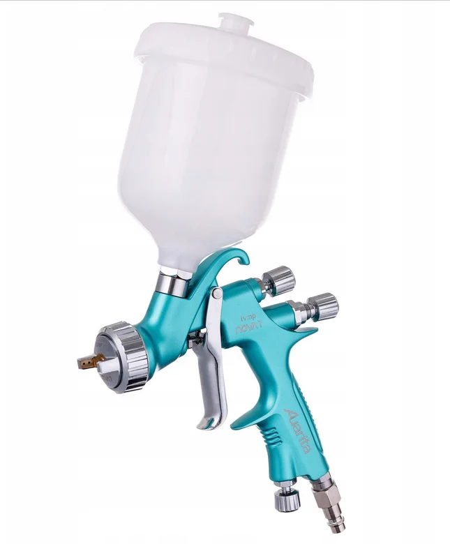 Auarita Nova1 6 Gravity Feed Spray Gun LVMP 1.3mm 600mljHVLP Gun Paint Car TooL