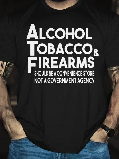 ATF Casual Cotton Short Sleeve T-Shirt