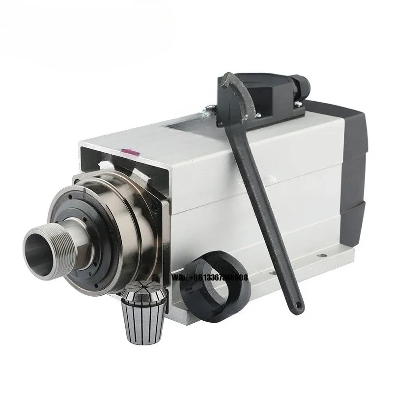 4.5kw CNC Spindle Motor 4.5 KW ER32 Air Cooled Spindle Motor Flange for Woodworking Machinery Parts-for Engraving Cutting