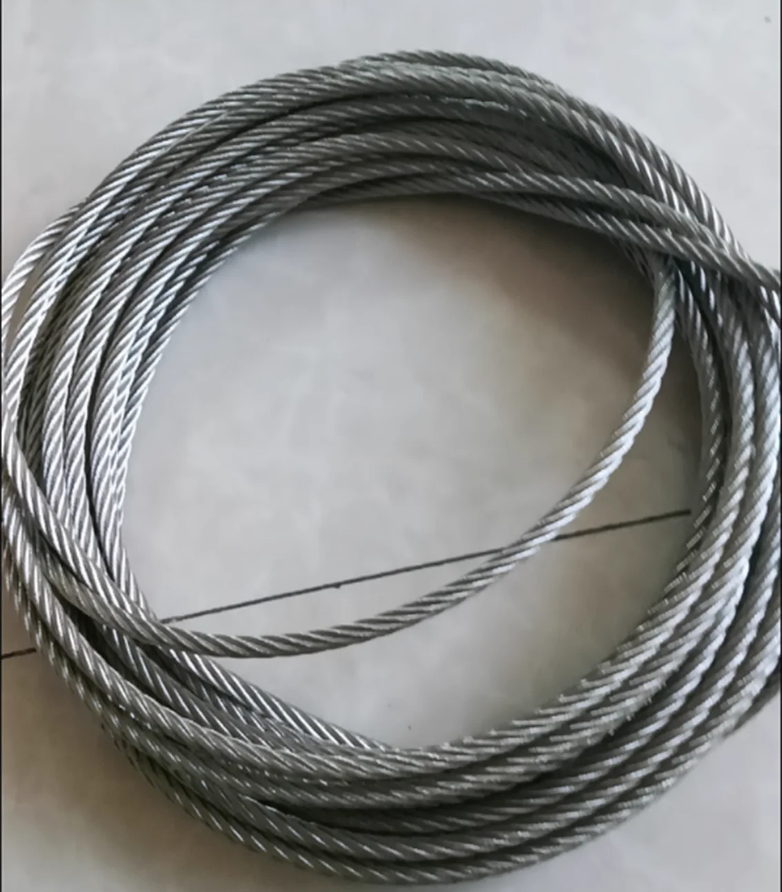 1 Meter 7 * 19 Structure 304 Stainless Steel Wire Rope Crane Steel Rope Lifting And Hoisting Rope  6/8/10/12/14/16/18/20mm