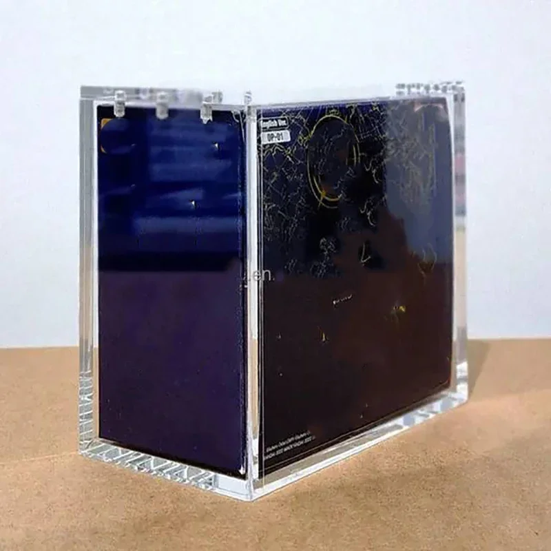 20.7x10.1x18mm Acrylic Dust-proof Box Handle Protection Box Transparent Plastic Case