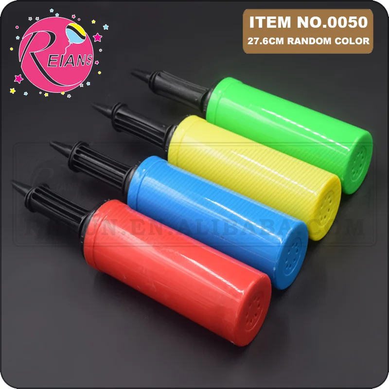 High quality 1 Pc Balloon Pump Plastic Hand Held Needle Ball Party Balloon Inflator Portable Useful Decoration Tools accessories