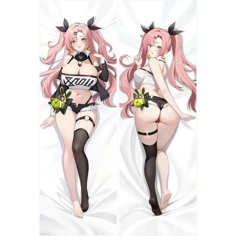 Lyou 2025 نيكول ديمارا Dakimakura Zenless Zone صفر غطاء وسادة المعانقة كيس وسادة كامل Otaku الجسم المخدة المنزل ★ ★ ★   كك.