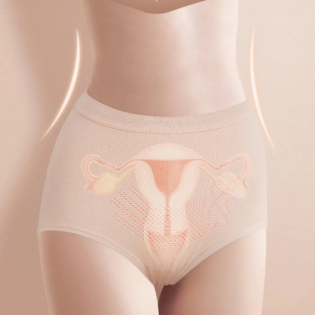 

3Pcs Cotton Underpants Middle Waist Warm Abdomen Underwear Comfortable Breathable Women Panties Health Underwear