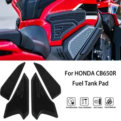 MTKRACING-Almofada Do Tanque De Combustível Da Motocicleta, Protetor De Joelho, Adesivo Lateral, Fit Para HONDA CB650R 2019-2023