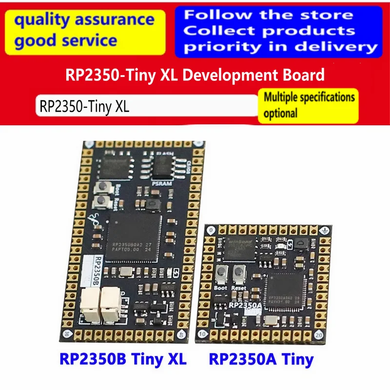 

RP2350-Tiny XL Development Board RP2350B-Tiny XL Microcontroller Development Board Based on RP2350 Dual-Core Dual-Architecture