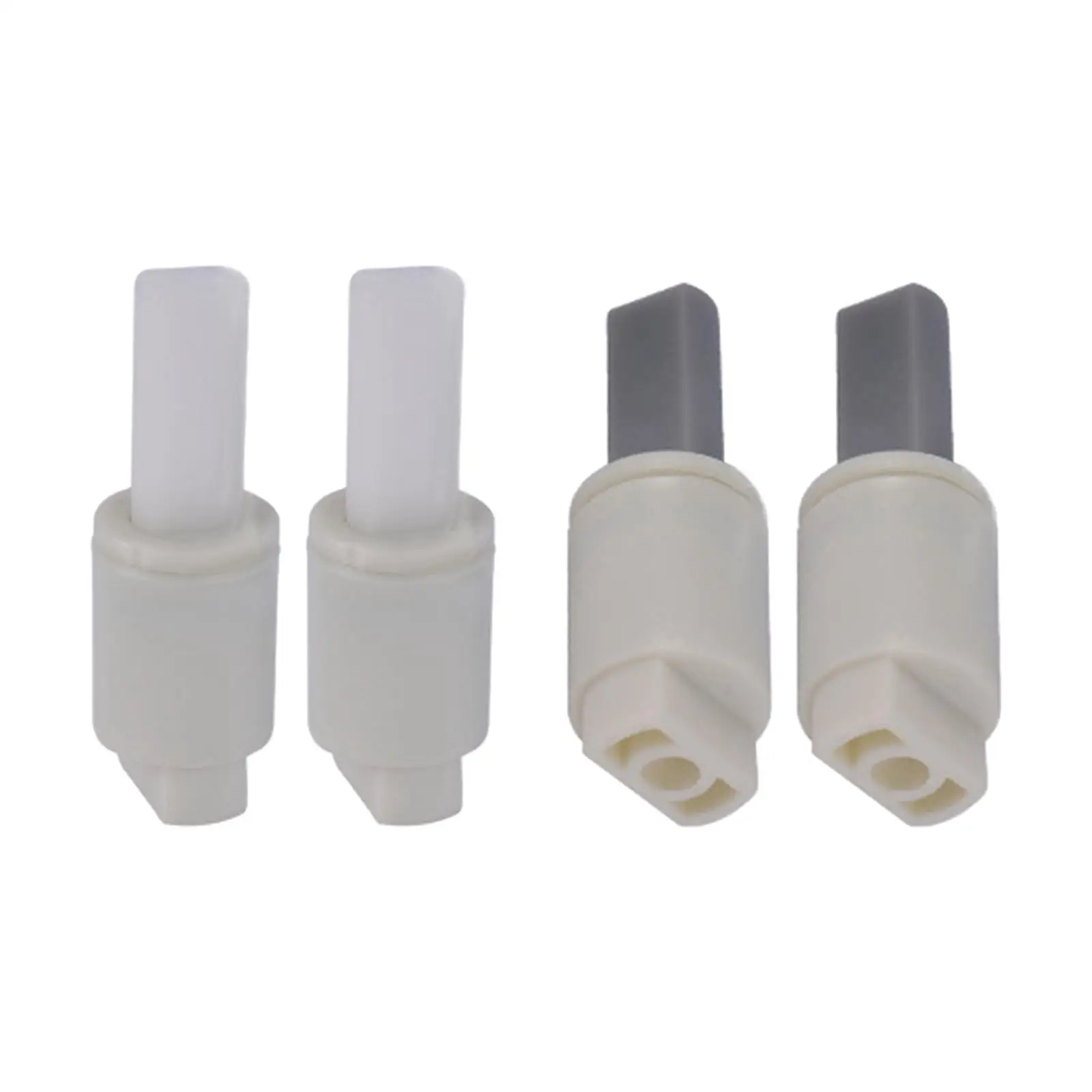 2pcs Toilet Lid Damper Buffer Toilet Lid Delay Mounting Connector Toilet Lid Components for Washing Machine