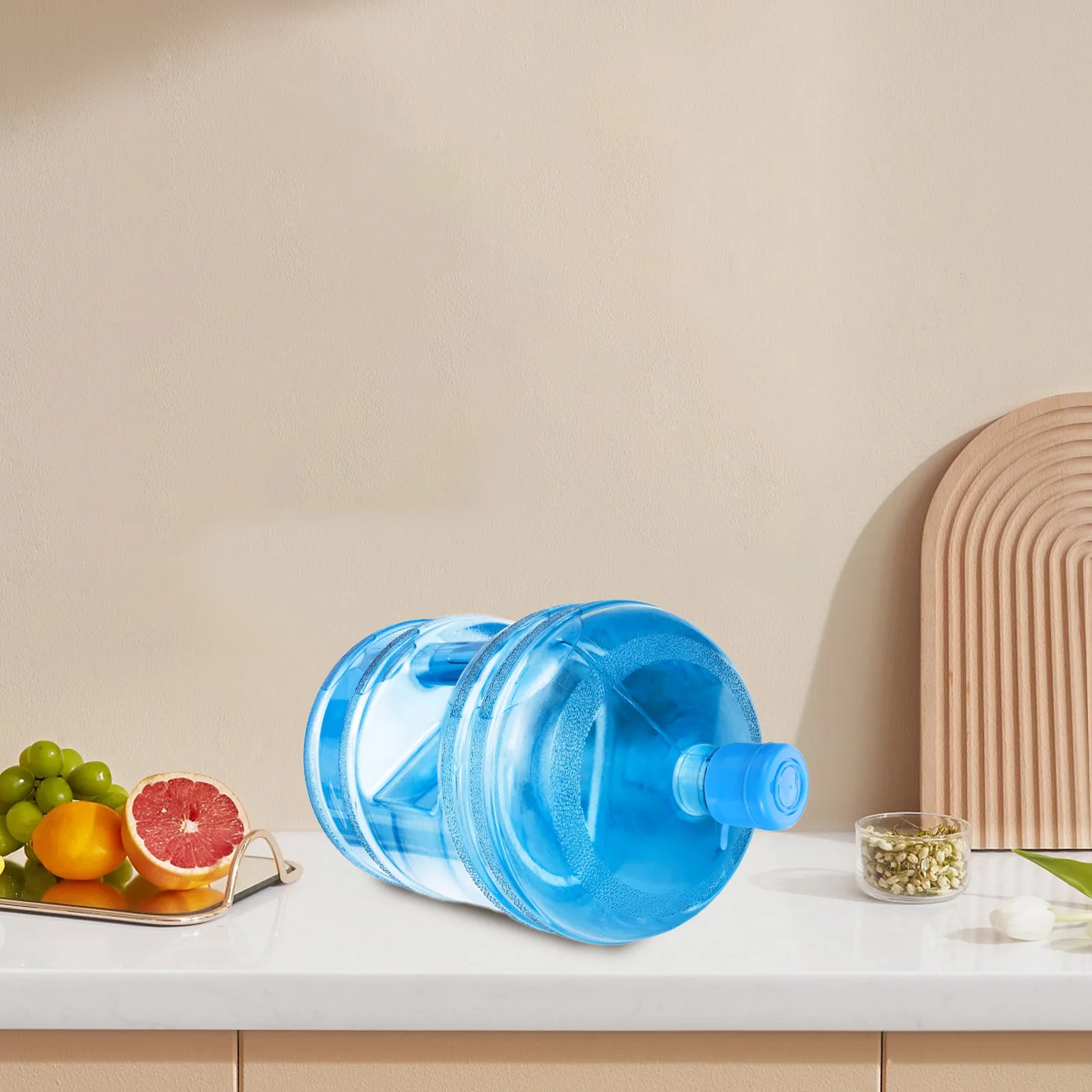 

10pcs Bucket Water Cap Reusable Blue Thick 9 2g Leak Proof Sealed Jug Lid Plastic Bottle Cover Mineral Container