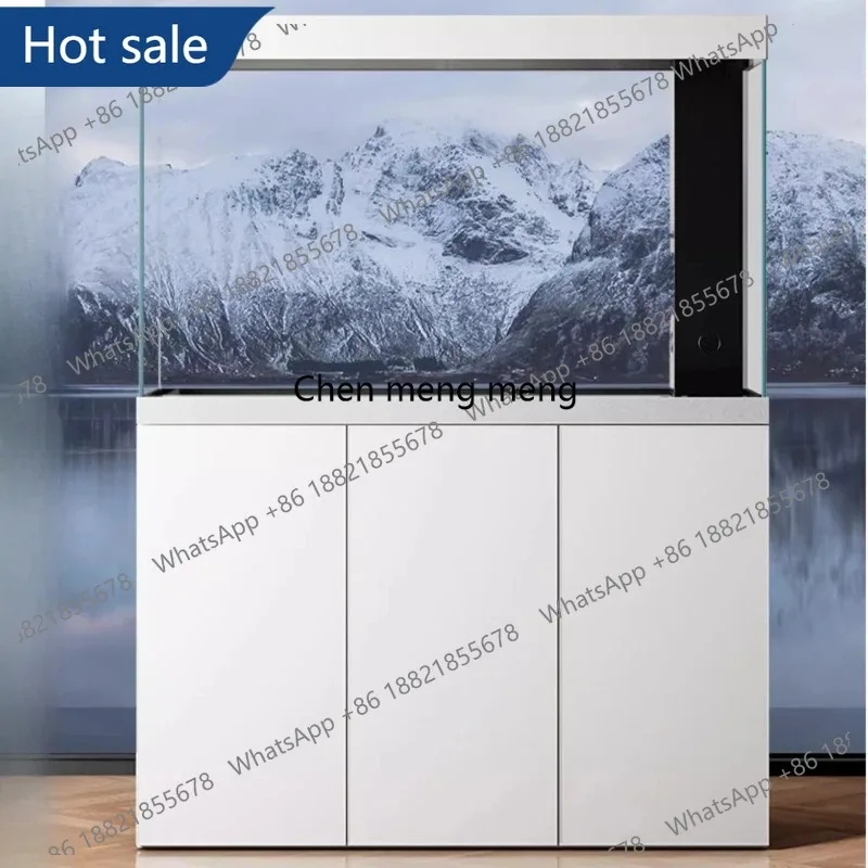 

M02 Living Room New Style Aquarium Entrance Hall Decoration Indoors Hotel Aquarium Ecology Floor Home Furniture El Acuario Lsyg