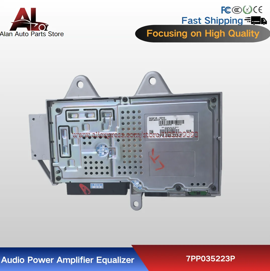 7PP035223P Audio Power Amplifier Equalizer for Porsche 911 997 991 2009-up Cayenne Boxster Cayman accesorios para auto