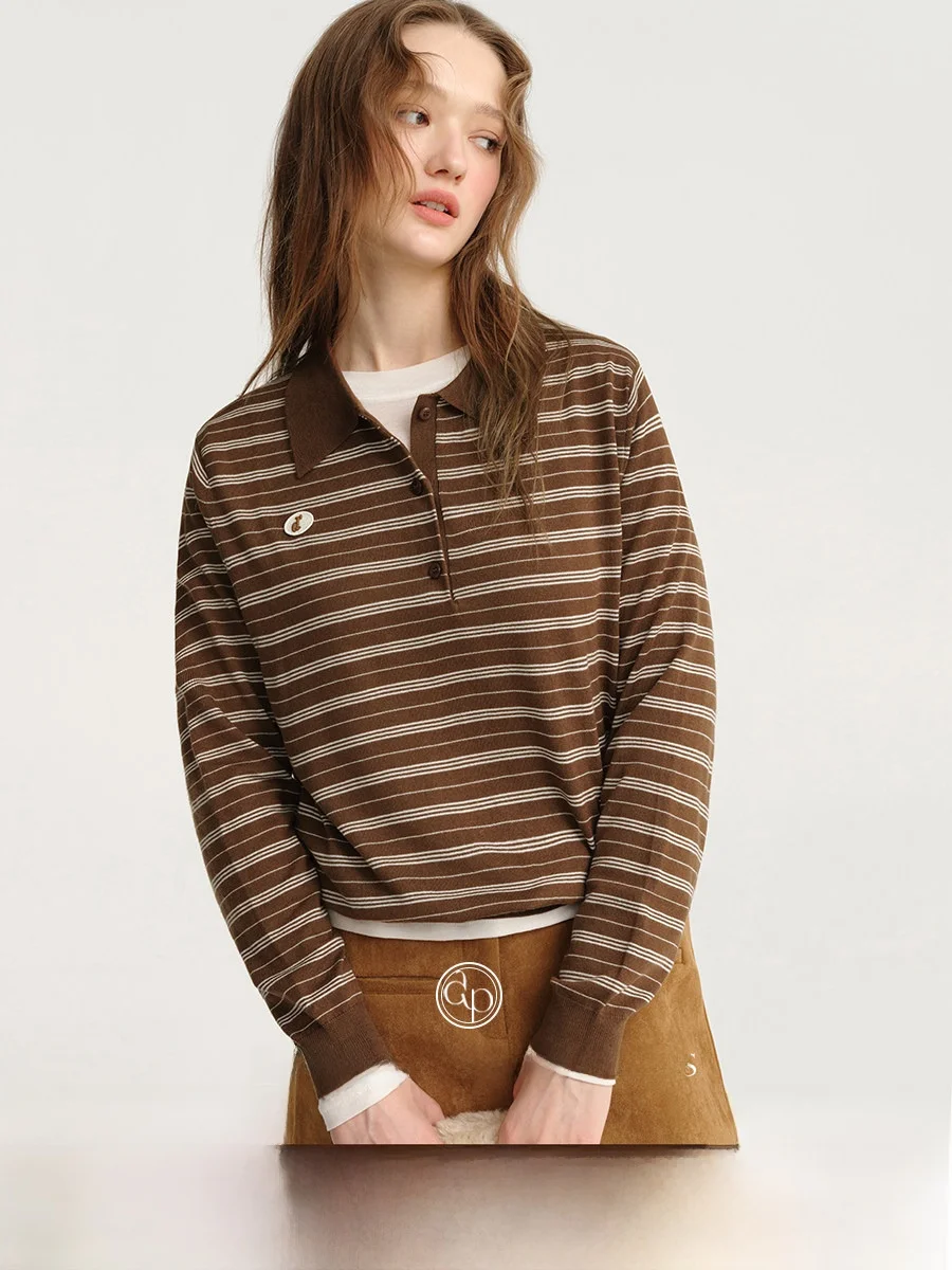 

Мягкий вязаный свитер-платье в винтажную полоску с цветовыми блоками для женщин, весна-осень, удлиненный, с длинными рукавами