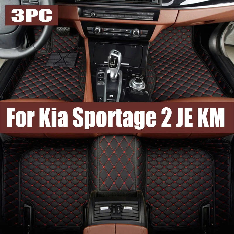 Специальный автомобильный коврик для багажника для Kia Sportage 2 JE KM 2005 ~ 2010 2006 ТПЭ, водонепроницаемый коврик для багажа, коврик, подкладка, крышка, аксессуары