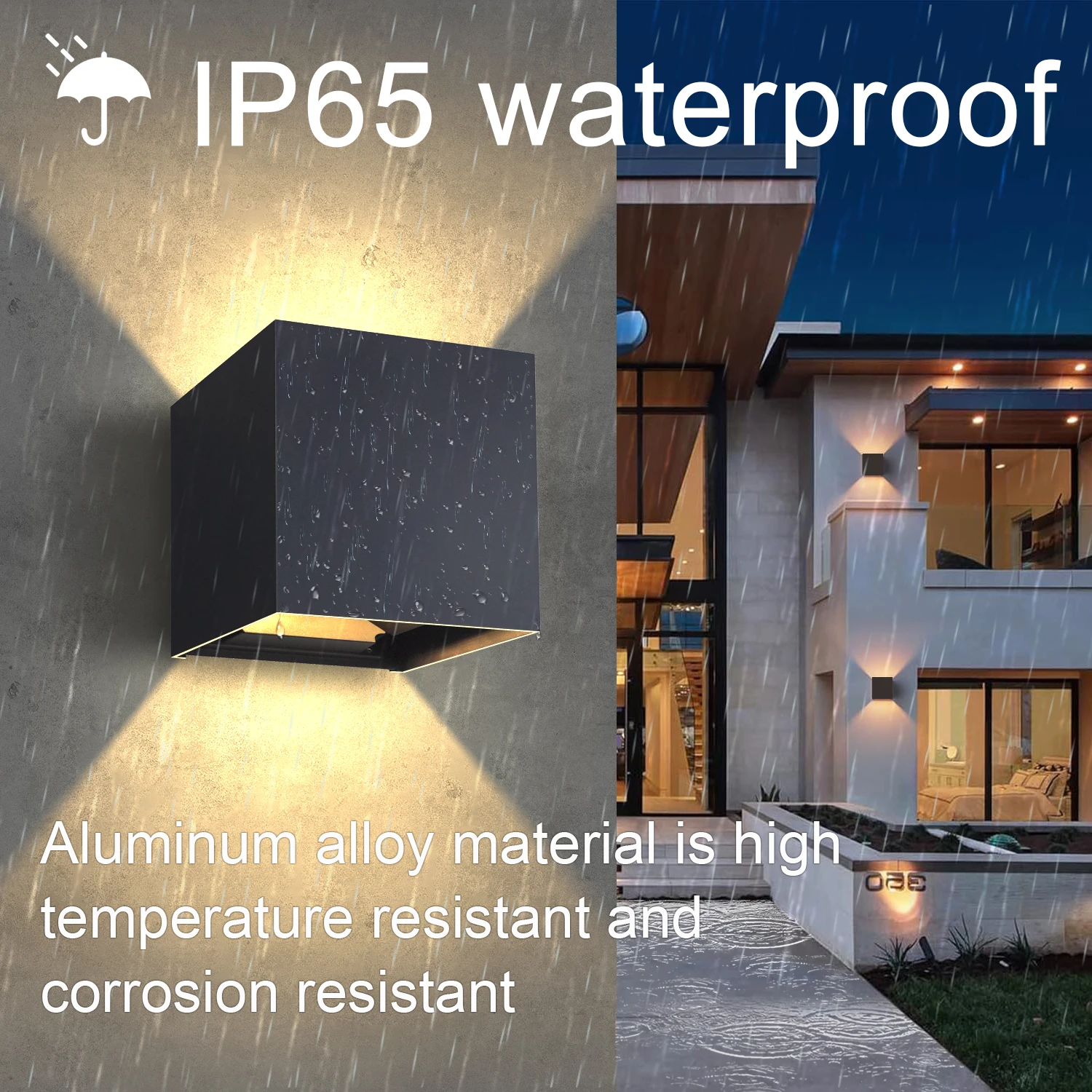 Aluminiowa lampa ścienna LED d – Outdoor Lighting Hardwired recenzja i cena