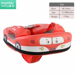 Mambobaby nadar flutua não-inflável bebê floater cintura anel de natação para crianças nadar trainer praia piscina acessórios brinquedos