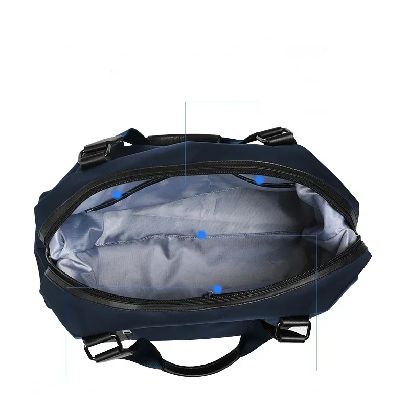 BJIAX Men Bag Business Travel Bag Men Carry-on Duffel Bag Large Capacity Short-haul Travel Backpack Leisure Fitness Bag