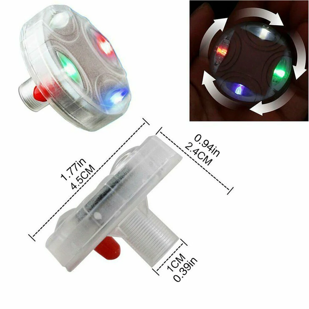For Car Vehicle Motorcycle Colorful LED Solar Wheel Hub Tire Lights Flash Wheel Light Waterproof Tyre Valve Cap Strobe Lamp Kit