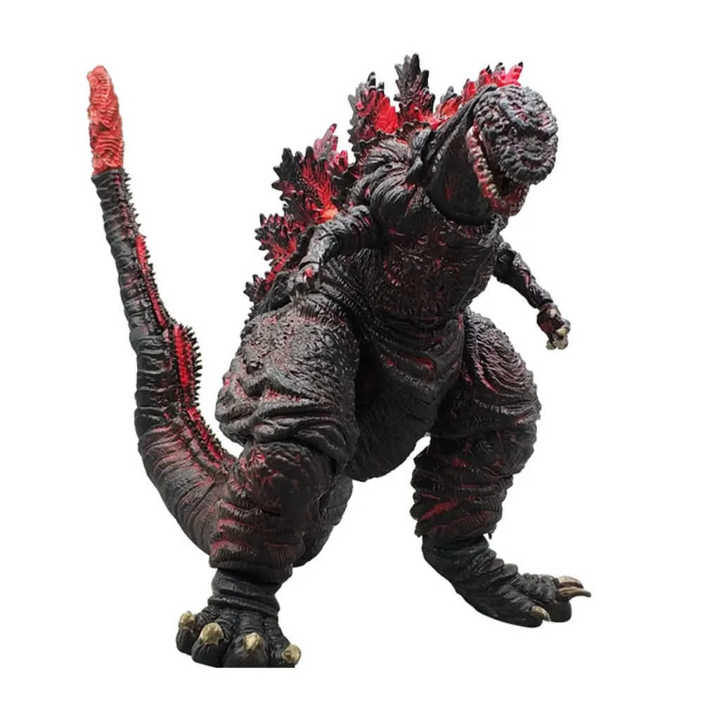 

NECA Boxed Movie Version 2016 Real Godzilla Dinosaur Monsters Mobile Handheld Model Drop Resistant Desktop Decoration Ornament