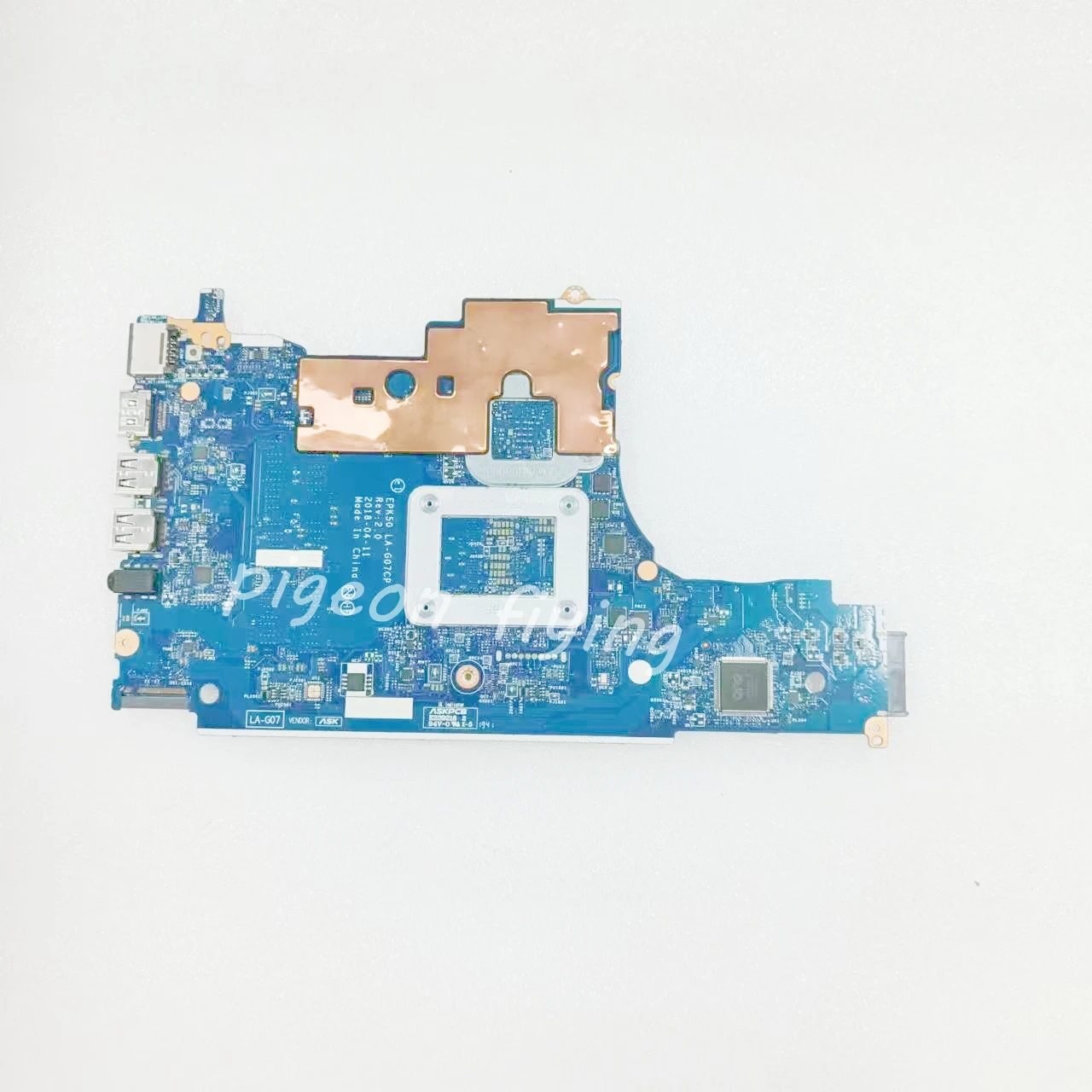 For HP Pavilion 15-DA Laptop Motherboard CPU: I3-7020U/I5-8250U/I7-8550U GPU:N16V-GMR1-S-A2 N16S-GTR-S-A2 LA-G07CP / LA-G07AP