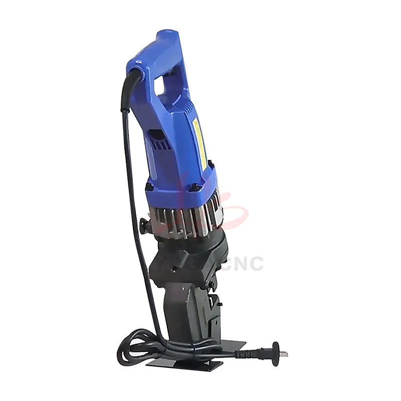 Electric Hydraulic Punching Machine Metal Angle Iron Punching Drilling Tool C Type Aluminum Plate Stainless Steel Opening Device