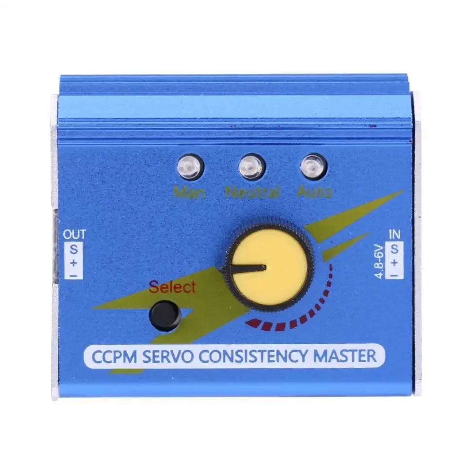 Metal Case Multi-function 3CH ESC Servo Tester Digital Analog CCPM Servo Tester Centering Tool