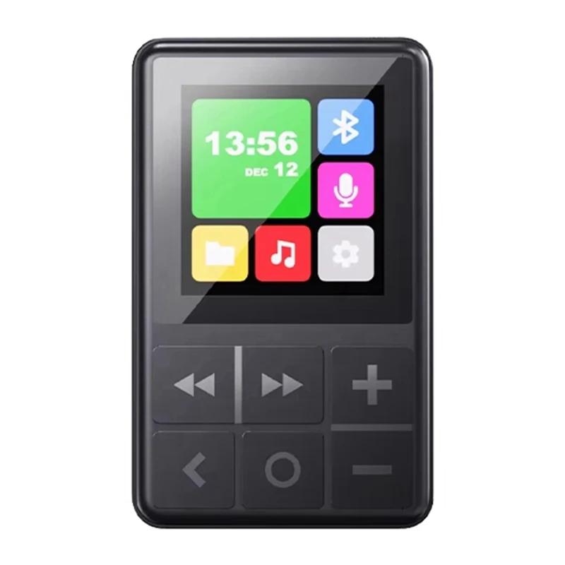 Mini Pocket Hifi MP3 Player TFT Colorful Screen Bluetooth 5.3 Walkman HD Recorder Timed Shutdown TF Card Music Player