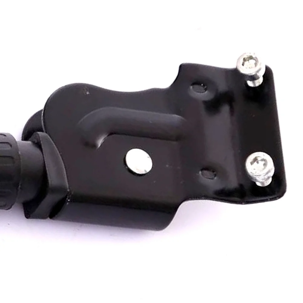 2Pcs Bike Side Kickstand Steel Adjustable Parking Rack Support Foot Brace for 20 Inch 26 Inch Wheel Diameter Bicycle Black