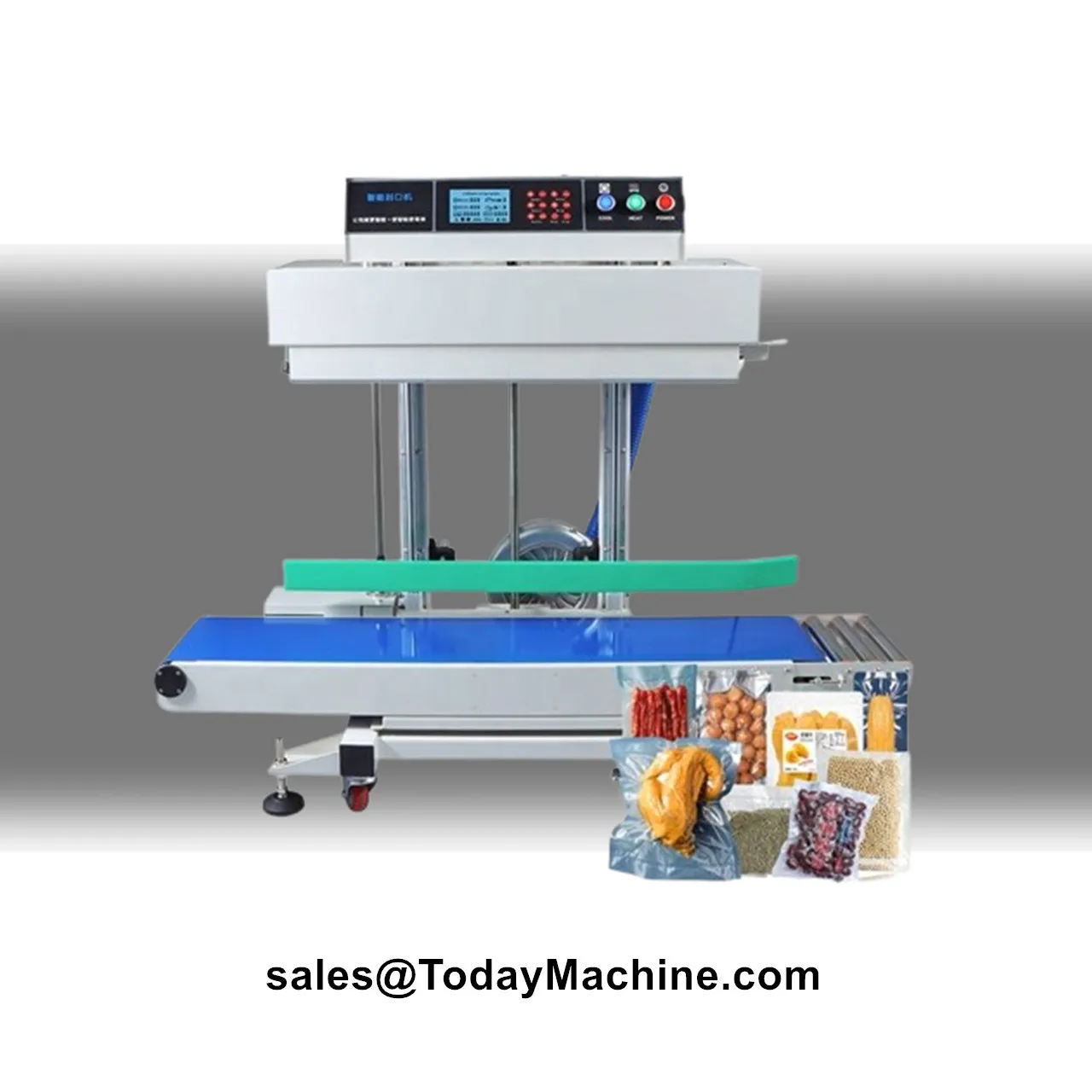 Continuous Sealing Machine Band Sealer Equipment for Food Bag Plastic Film