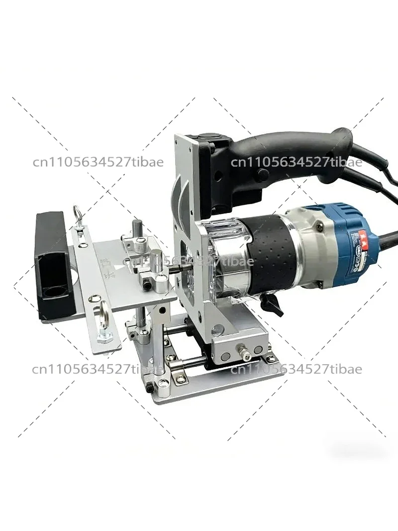 Woodworking 2 in 1 Slotting Machine Portable Slotter Milling Cutter with Positioning Rack Tool