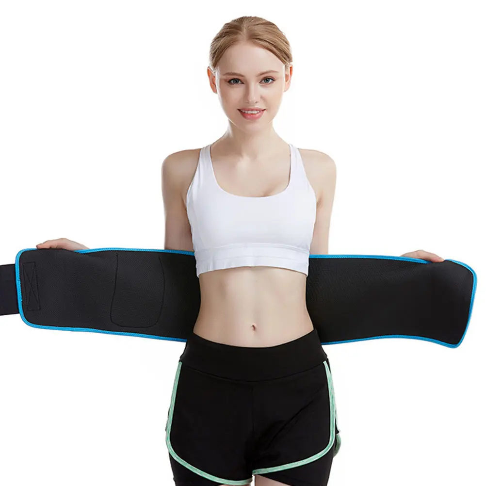 

1pc Adjustable Sports For Fitness Running Breathable Lumbar Waist Belt For Sports Support Lumbar Strap Durable Comfort Belt Wrap