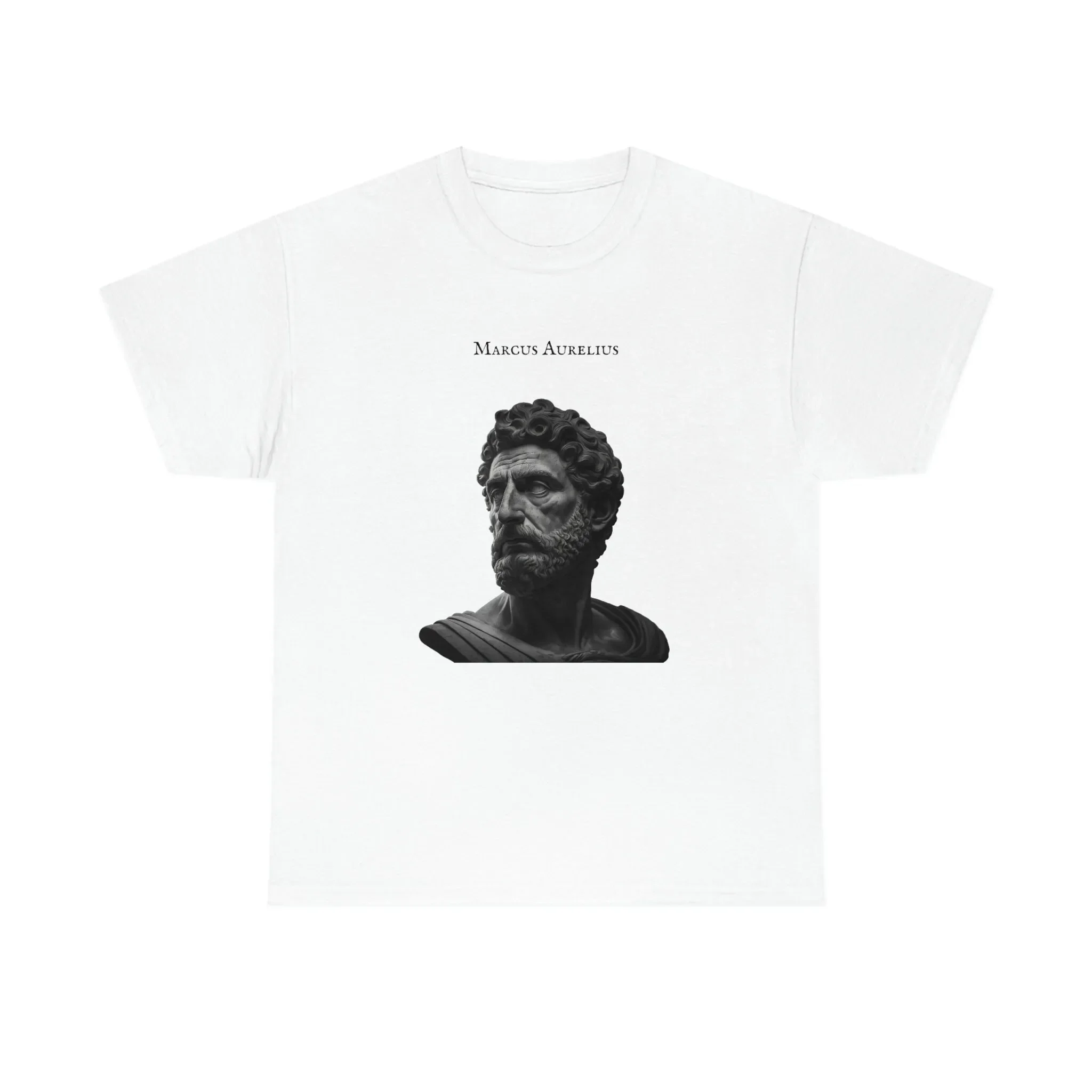 Marcus Aurelius - Stoic Emperor - Stoicism - Unisex Heavy Cotton Tee