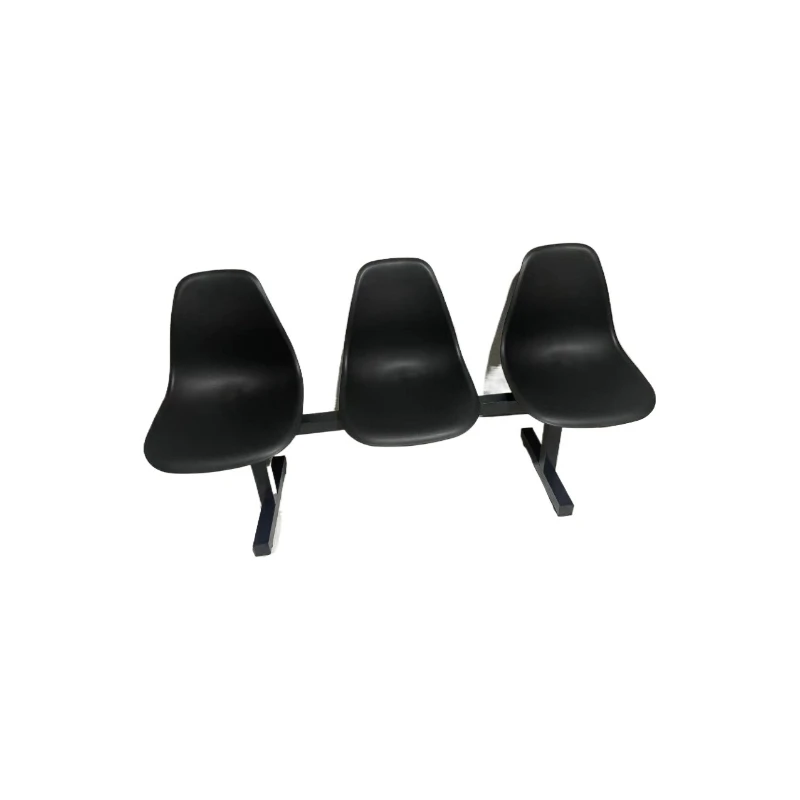 Plastic row chair Basketball court resting seat Shopping mall waiting chair Studio photo bench