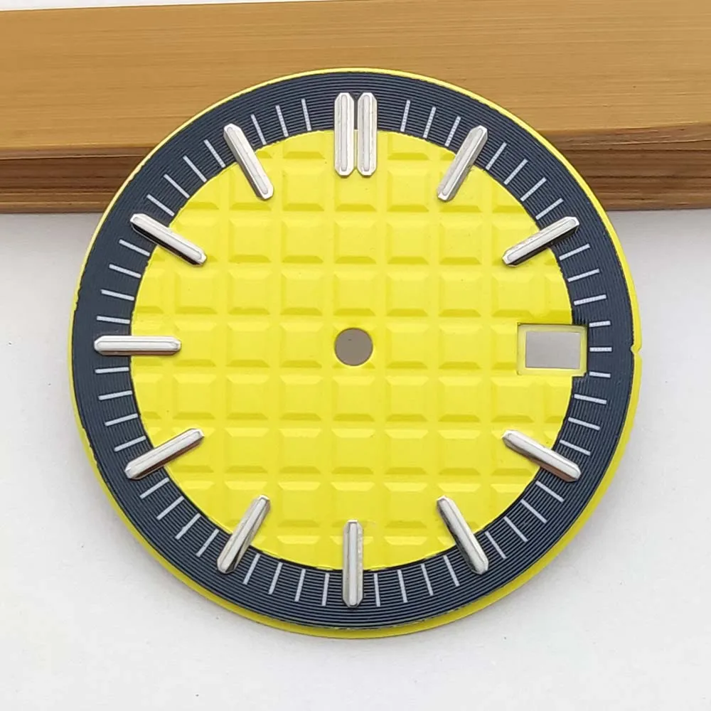 قرص فتحة ميكانيكية للساعات ، قرص لعلبة عيار NH35 ، قرص جديد في 6 خيارات ألوان ،