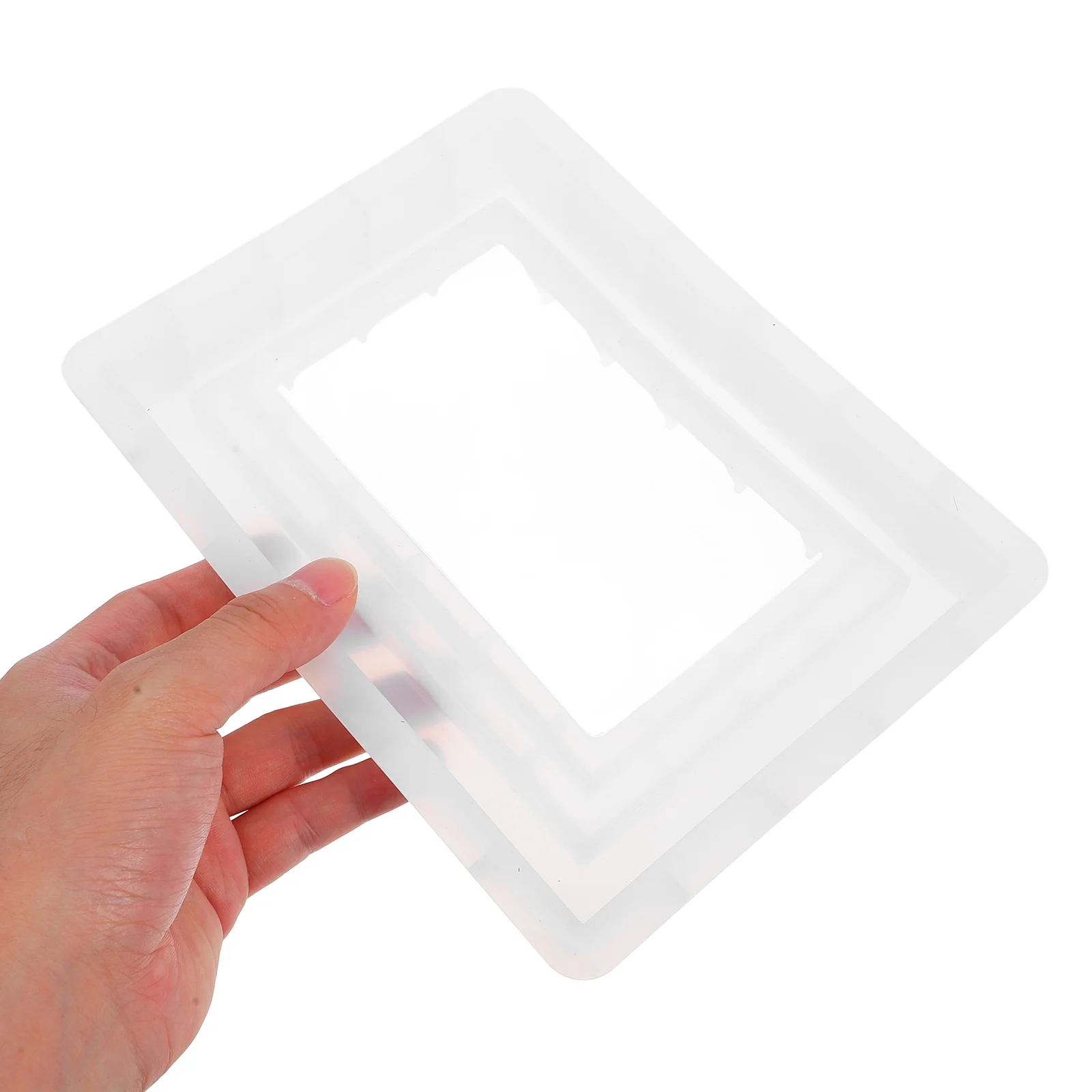 Photo Frame Silicone Mold DIY Epoxy Crystal Drop Molds Making Supplies Picture Frames