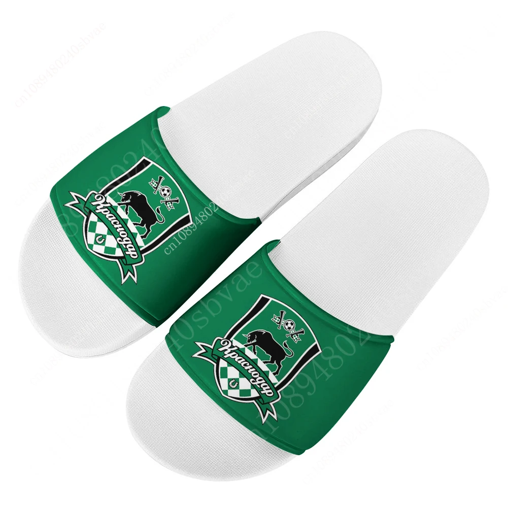 

Краснодар FC Krasnodar Hockey Slippers Home Sandals Water Shoes Men Women Teenagers Sandal Customized Summer Slipper