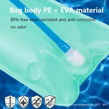 1套水袋,適用於戶外背包、健行水袋、跑步背包等。 10 最佳銷售 水袋 - №4