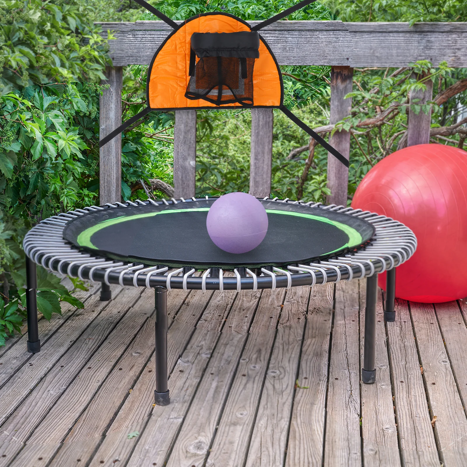 Children Basketball Hoop Trampoline Frame Indoor Outdoor Game For Kids Exercise Trampoline Basketball Racks