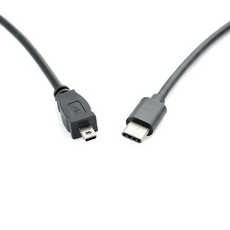 Type C to Mini 8pin OTG Cable Reading Camera Photo Video in Android Phone for Nikon Panasonic 8 PIN Camera Data Transfer Cable