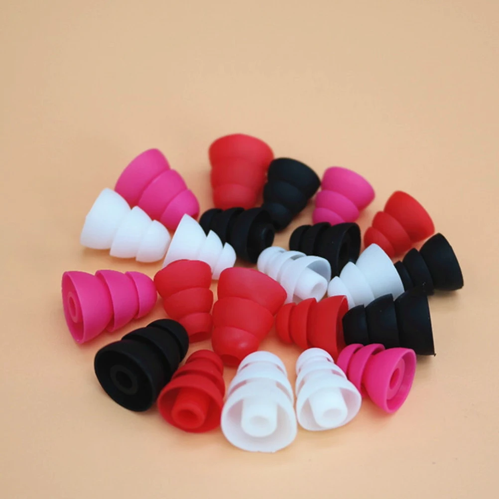 

5 Pair Earplugs Covers for Earbuds Earphones Tips Cushion Replacement Noise Reduction