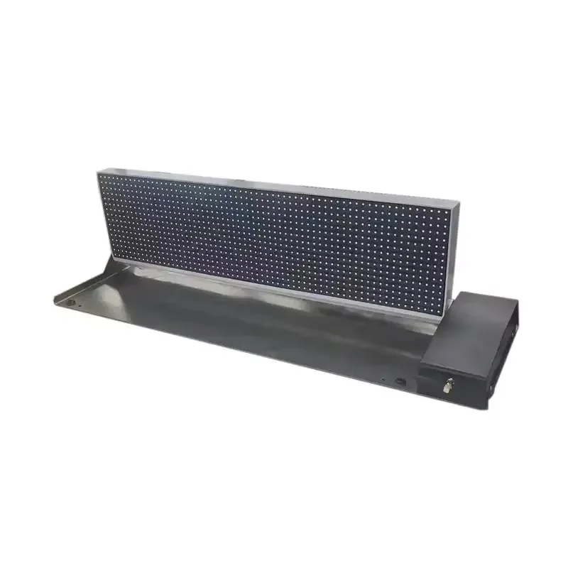 Top Mount Light Bar Light Emitting Diode Message Board Vehicle Foldable Display Panel